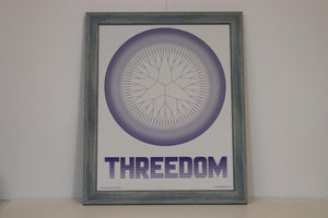 Threedom Custom Framed Art