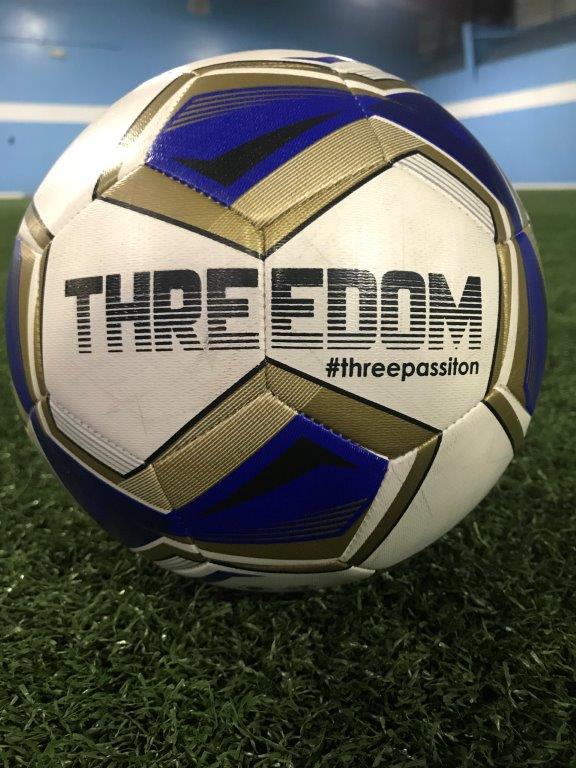 Threedom Soccer Training Ball - Blue