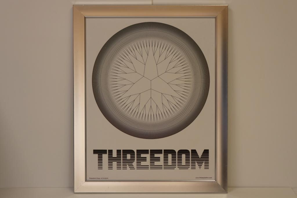 Threedom Custom Framed Art - Modern