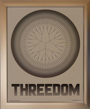 Threedom Custom Framed Art - Modern